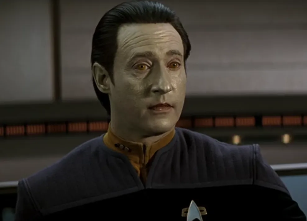 a portrait of Data