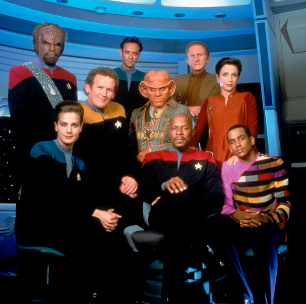 Deep Space Nine cast photo