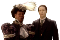 Guinan and Data in 19th-century clothing (uncropped image)