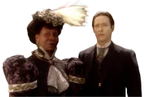 Guinan and Data in 19th-century clothing (uncropped image)