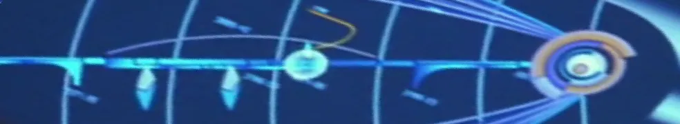 background image of colored lines representing a timeline