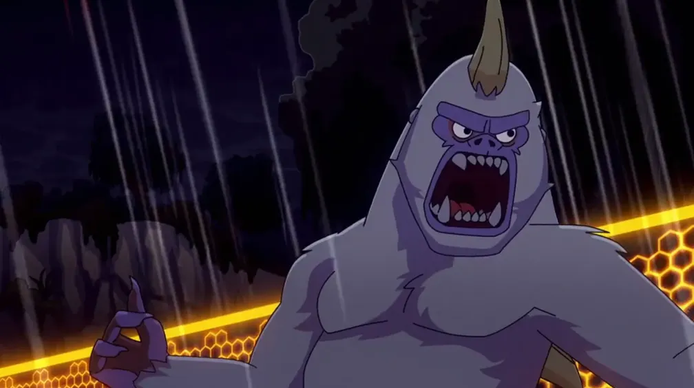 A roaring mugato