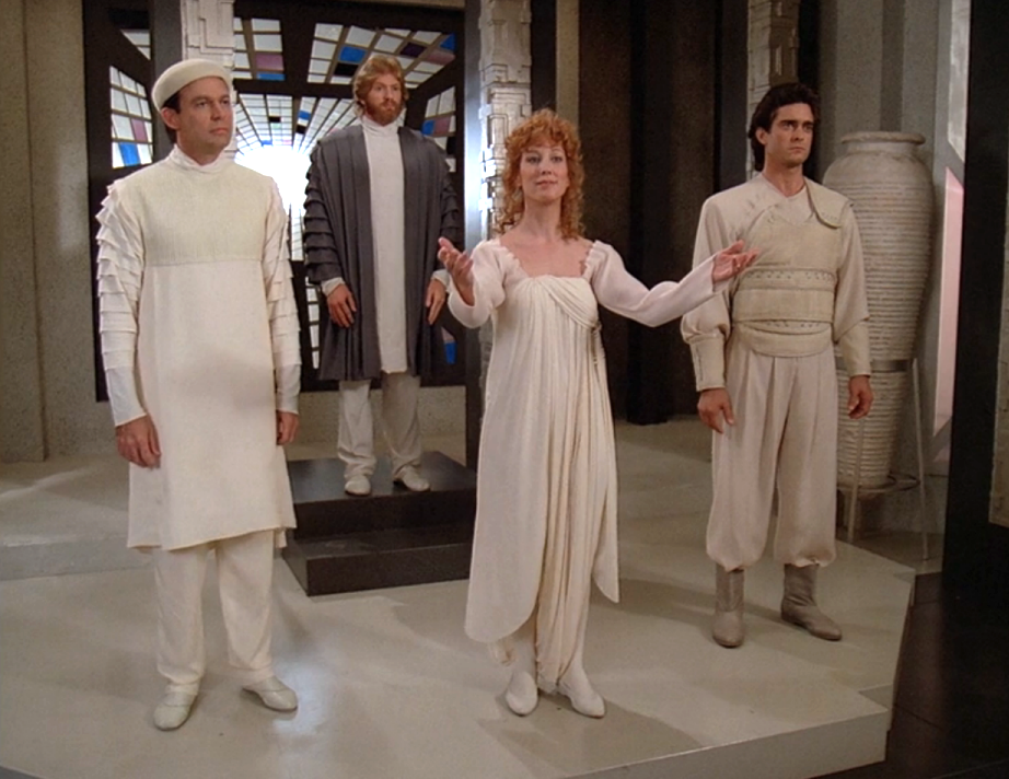 Riva and the three members of his chorus