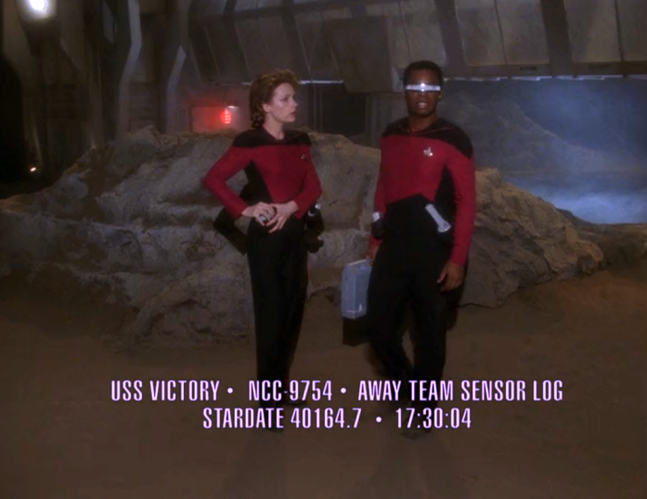 A recording of La Forge and Susanna Leijten from a years-old mission